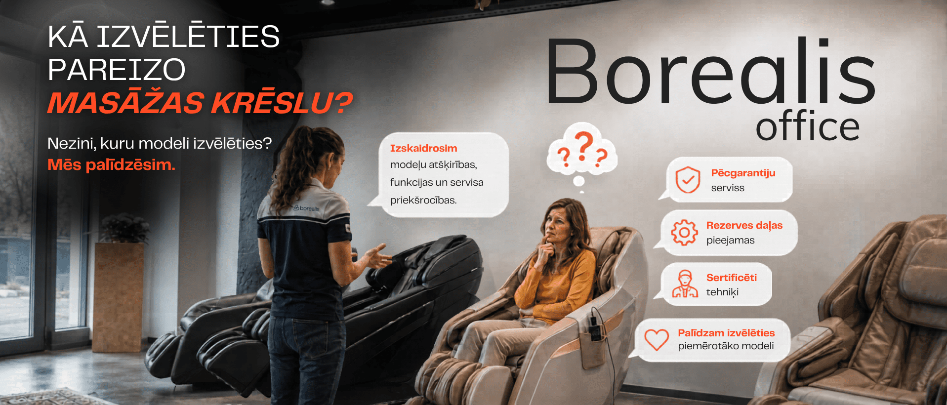 Nezini, kuru modeli izvēlēties? Mēs palīdzēsim — Borealis Latvija
