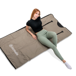Infrared Mat with Hand Holes, Beige