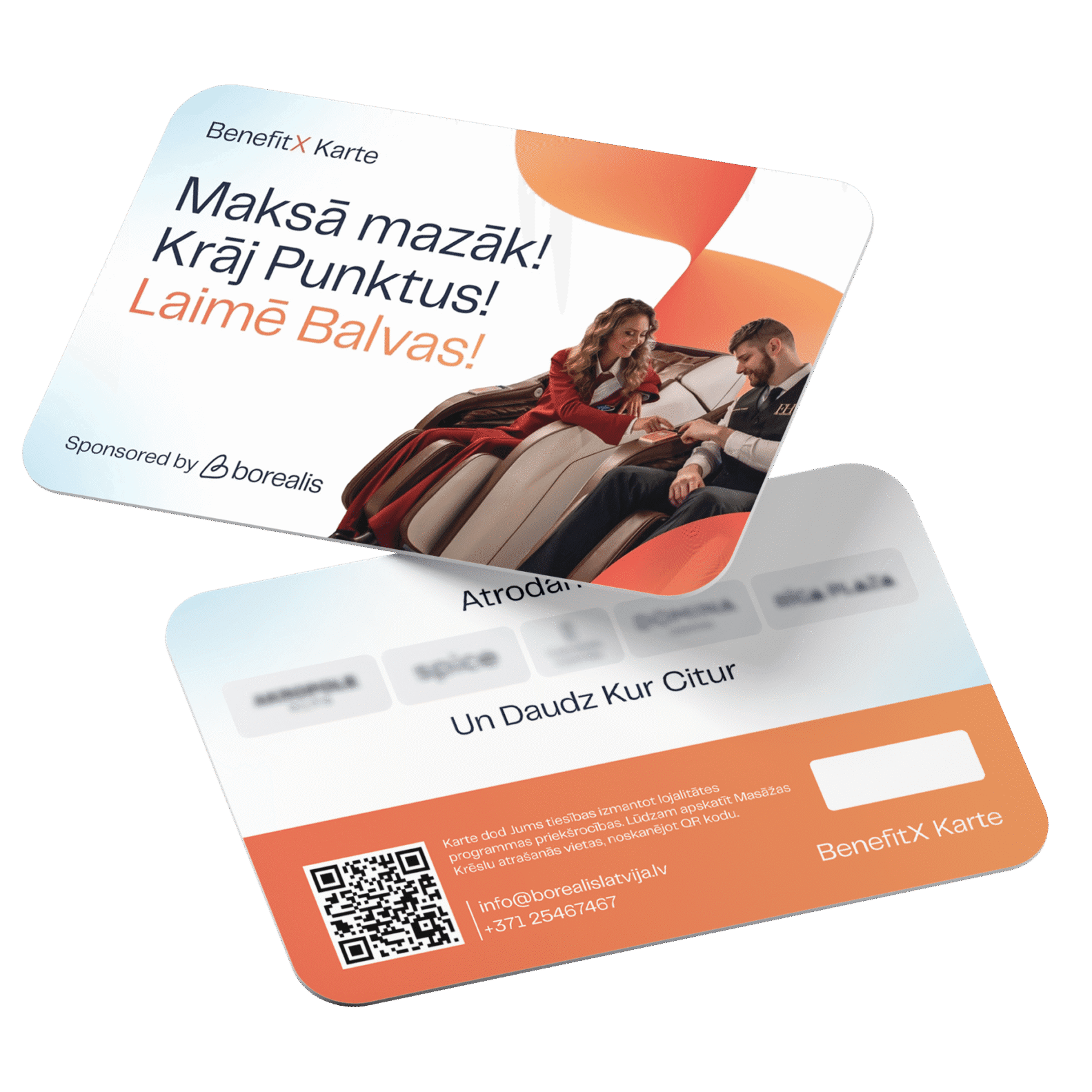 BenefitX Klienta Karte